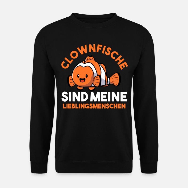 Clownfisch - Unisex Pullover - Schwarz