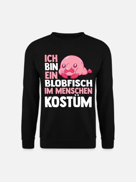 Blobfisch - Unisex Pullover - Schwarz