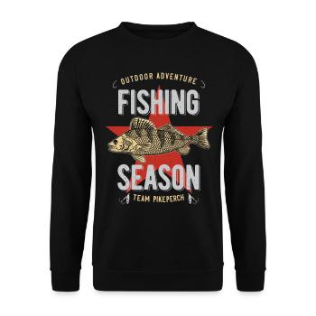 Sandre Zander - Sweat-shirt Unisexe - noir - Devant - Alina (178cm) & Michal (187cm)