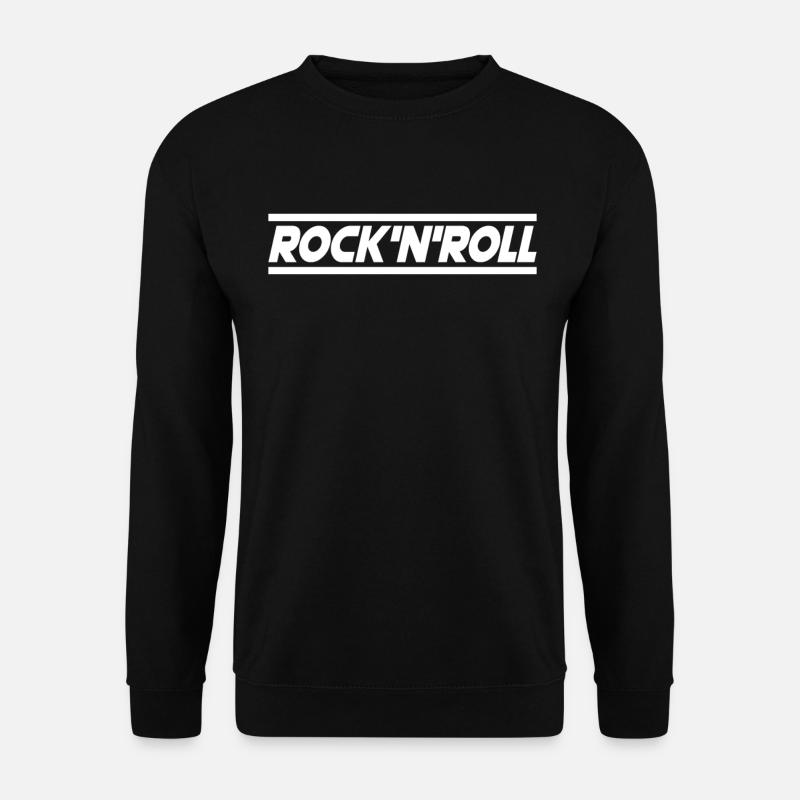 Rock n Roll - Unisex Sweatshirt - black