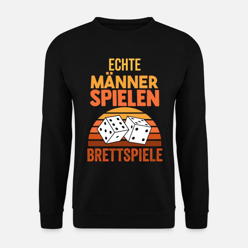 Brettspiele - Unisex Pullover - Schwarz