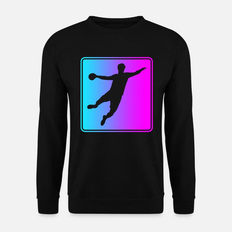 Handball Logo - Unisex Pullover - Schwarz
