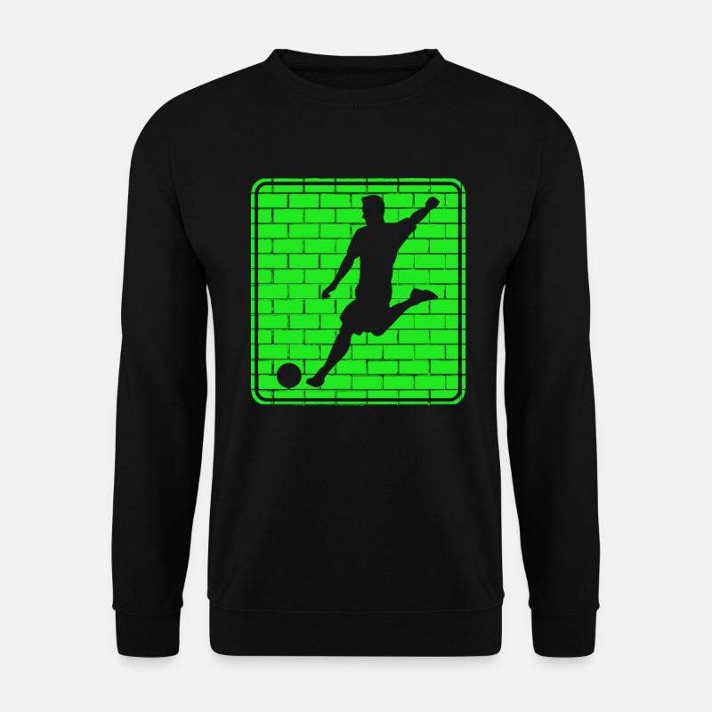 Fußball Fussball Logo - Unisex Pullover - Schwarz