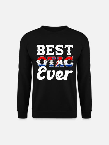 Hrvatska Kroatien Kroate Geschenk - Unisex Pullover - Schwarz