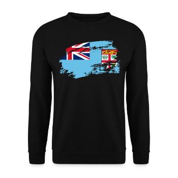fiji fiji - Unisex Sweatshirt - black - Front - Alina (178cm) & Michal (187cm)