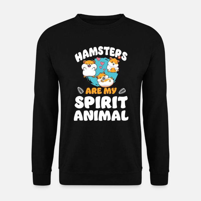 Les hamsters sont mon - Sweat-shirt Unisexe - noir