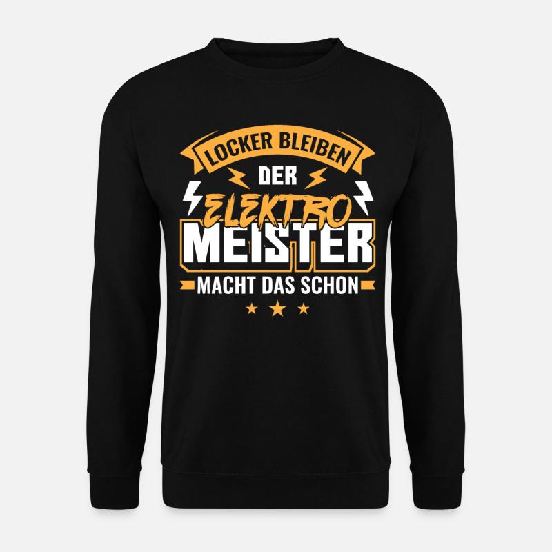 Elektromeister - Unisex Pullover - Schwarz