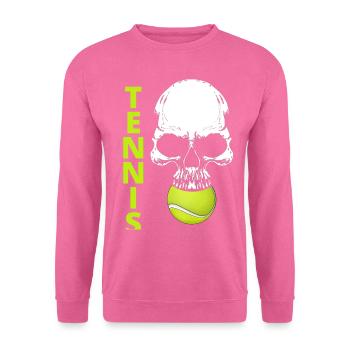 tennis / Tennis / Tennis spieler / Tennis Spielen - Unisex Pullover - Pink - Vorne