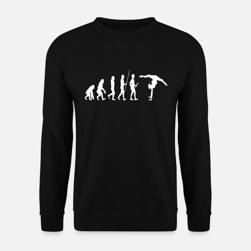 Gymnastics Evolution - Unisex Sweatshirt - black