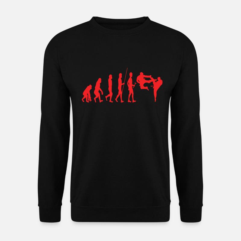 Évolution du karaté - Sweat-shirt Unisexe - noir