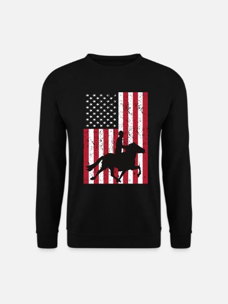 Reiten Herren - Unisex Pullover - Schwarz