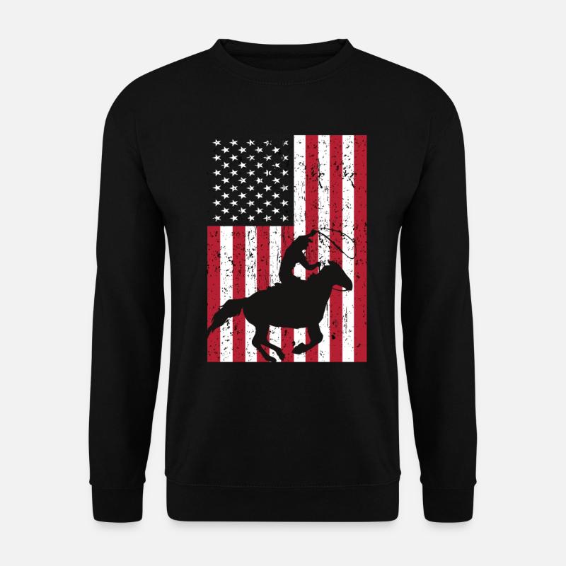 Rodeo Riding - Unisex Sweatshirt - black