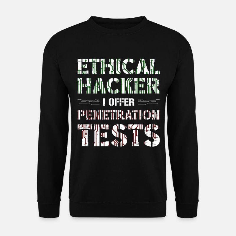 Computer Security Hacker Webentwickler - Unisex Pullover - Schwarz