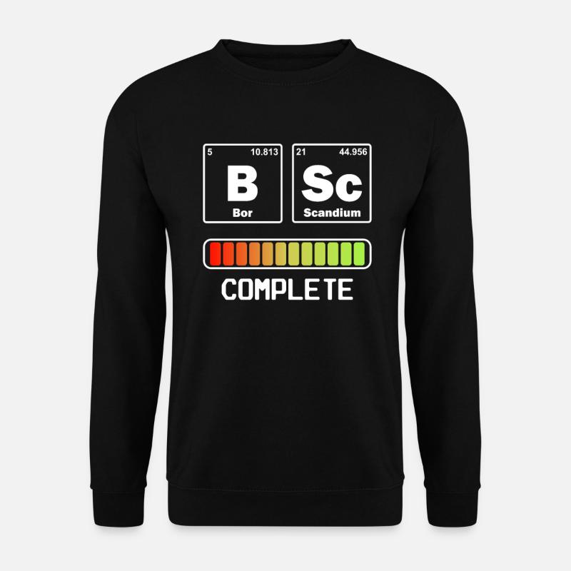 Bachelor Of Science B.Sc. Complete Abschluss Uni - Unisex Pullover - Schwarz
