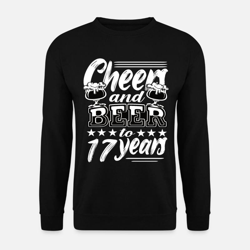 17 birthday - Unisex Sweatshirt - black