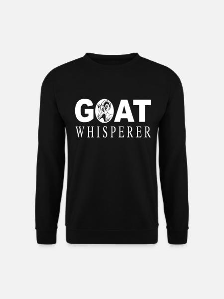 Goat Whisperer - Unisex Sweatshirt - black