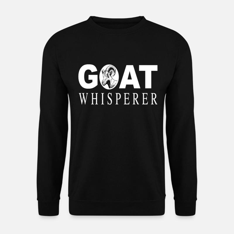 Goat Whisperer - Unisex Sweatshirt - black