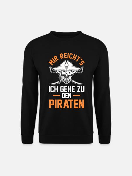 Pirat Piraten - Unisex Pullover - Schwarz