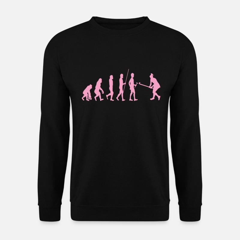 Field Hockey Evolution - Unisex Sweatshirt - black