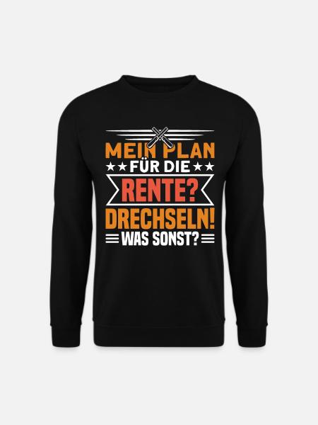 Drechsler Drechseln Handwerker - Unisex Pullover - Schwarz