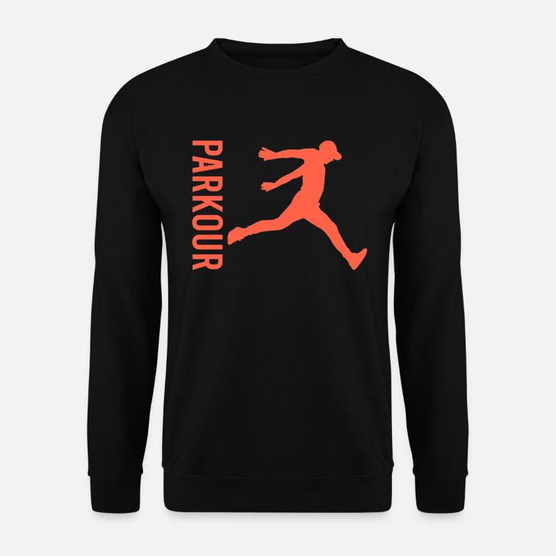Parkour - Unisex Sweatshirt - black