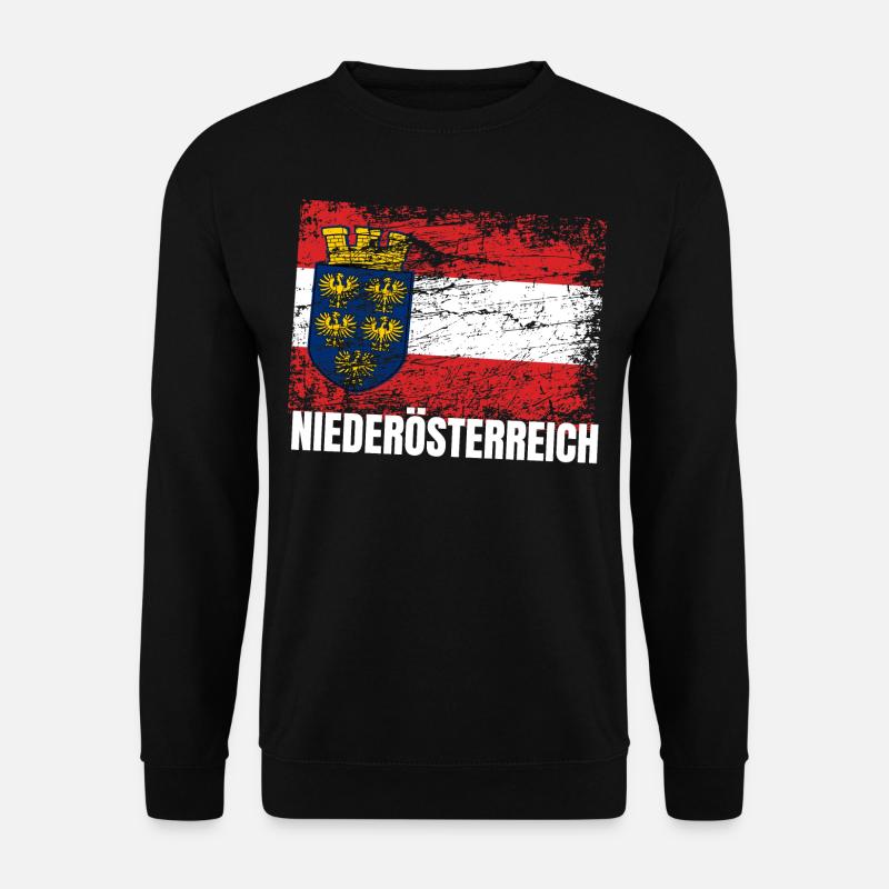 Lower Austrians /Lower Austria - Unisex Sweatshirt - black