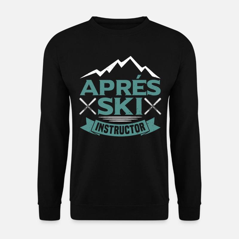 Aprés-Ski-Lehrer - Unisex Pullover - Schwarz