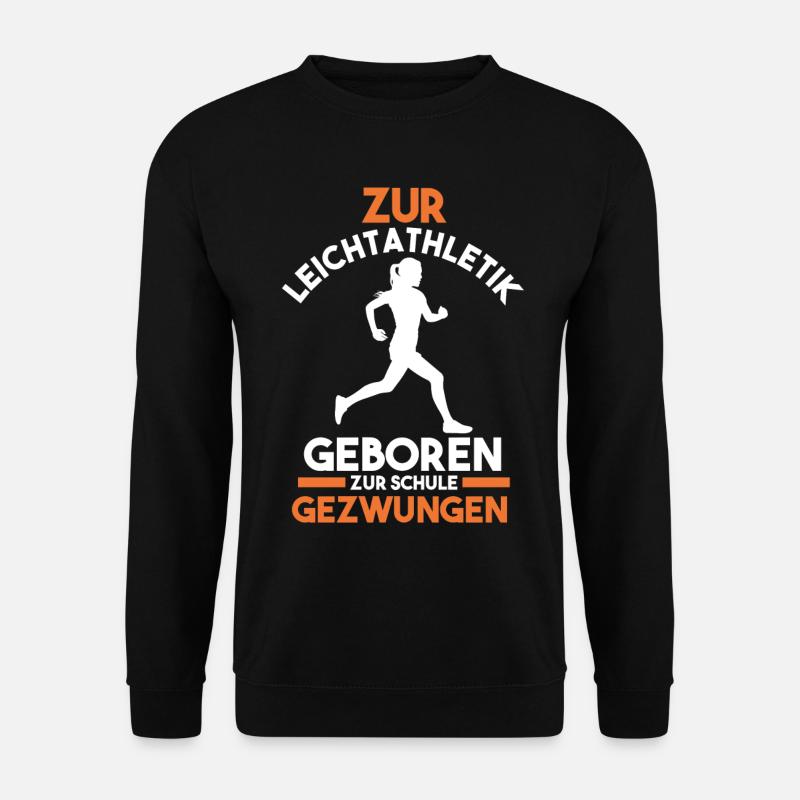 Leichtathletik - Unisex Pullover - Schwarz