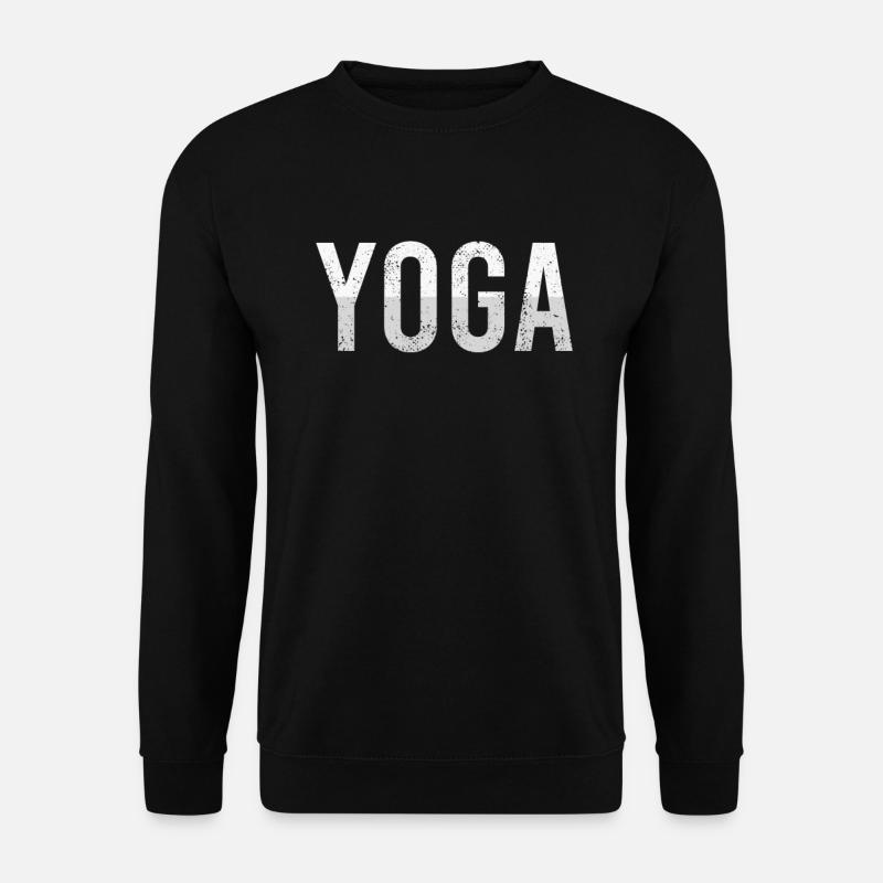 Yoga - Unisex Pullover - Schwarz