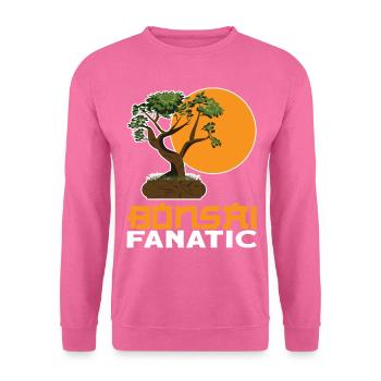 Bonsai Fanatic Vintage Natur Design - Unisex Pullover - Pink - Vorne