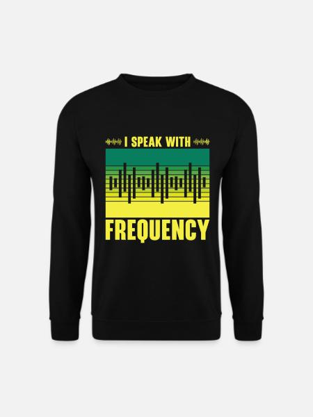 Funk Amateur Funker Funken Radio Hobby Geschenk - Unisex Pullover - Schwarz