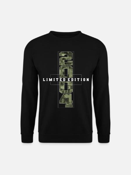 Camouflage 2004 Geboren Geburtsjahr 2004 Männer - Unisex Pullover - Schwarz