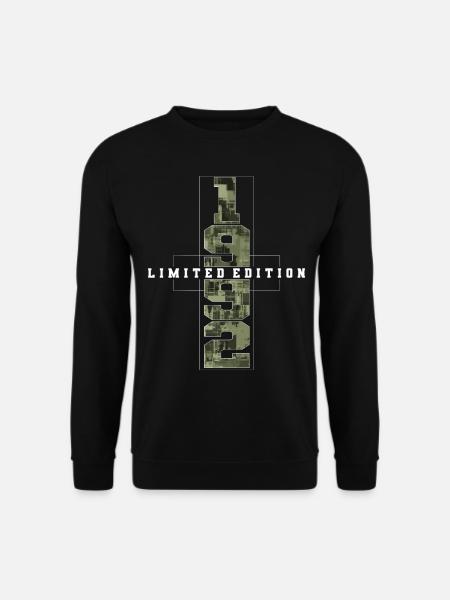 Camouflage 1992 Geboren Geburtsjahr 1992 Männer - Unisex Pullover - Schwarz