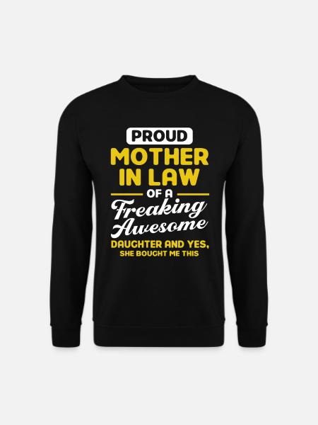 Schwiegermutter Mutter Schwiegermutter - Unisex Pullover - Schwarz