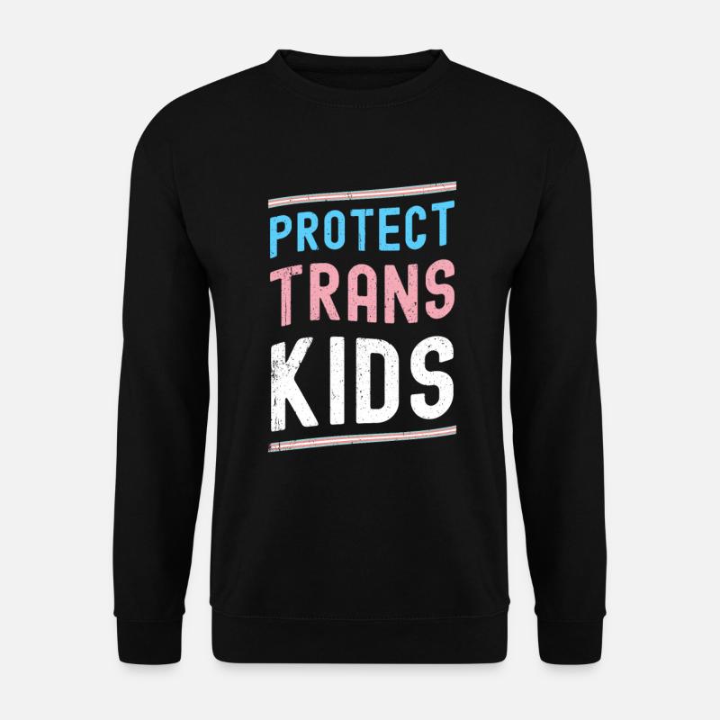 Transgender Tshirt Transsexual Pride - Unisex Sweatshirt - black