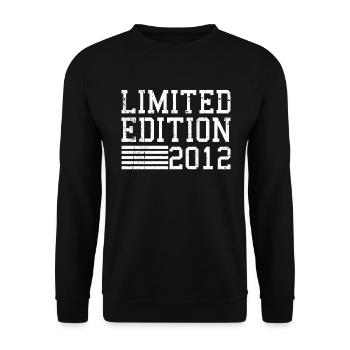 Birthday Limited Edition 2012 - Unisex Sweatshirt - black - Front - Alina (178cm) & Michal (187cm)