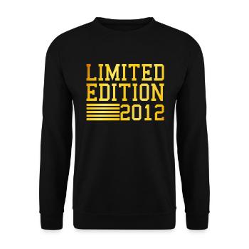 Birthday Limited Edition 2012 - Unisex Sweatshirt - black - Front - Alina (178cm) & Michal (187cm)