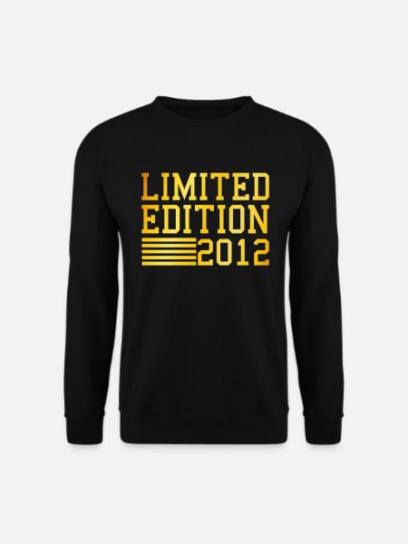 Geburtstag Limited Edition 2012 - Unisex Pullover - Schwarz