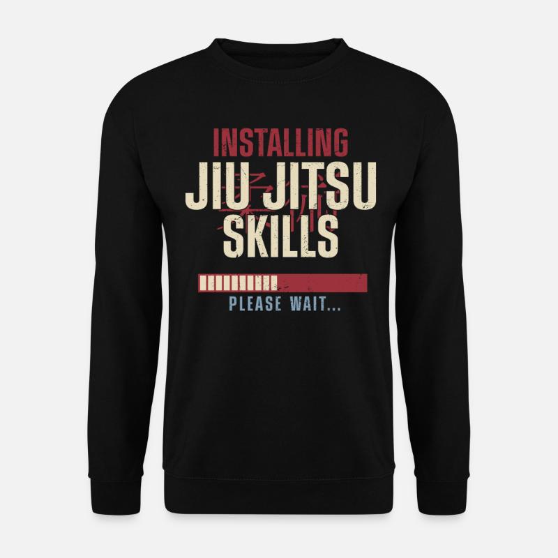 Jiu Jitsu Installing Jiu-Jitsu - Unisex Pullover - Schwarz