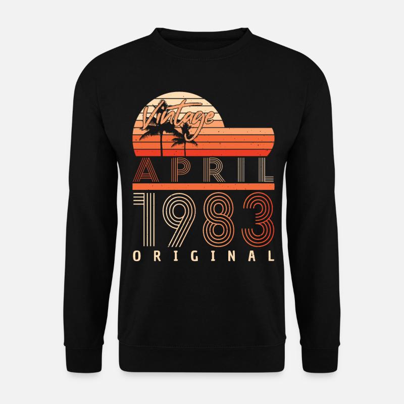 1983 Avril Original - Sweat-shirt Unisexe - noir