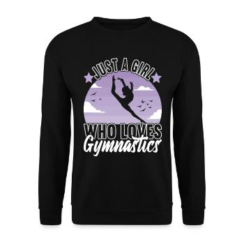 Turnen Turner - Unisex Pullover - Schwarz - Vorne - Alina (178cm) & Michal (187cm)