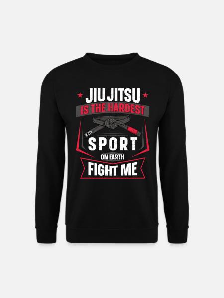 Ceinture de Jiu Jitsu Ju-Jitsu Est Le - Sweat-shirt Unisexe - noir