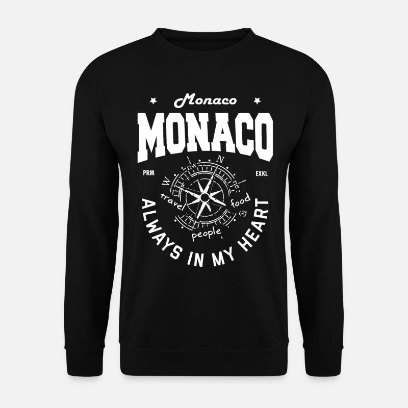 Monaco - Monaco - Unisex Pullover - Schwarz