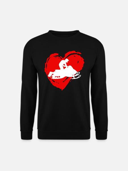 Snowmobile - Unisex Sweatshirt - black