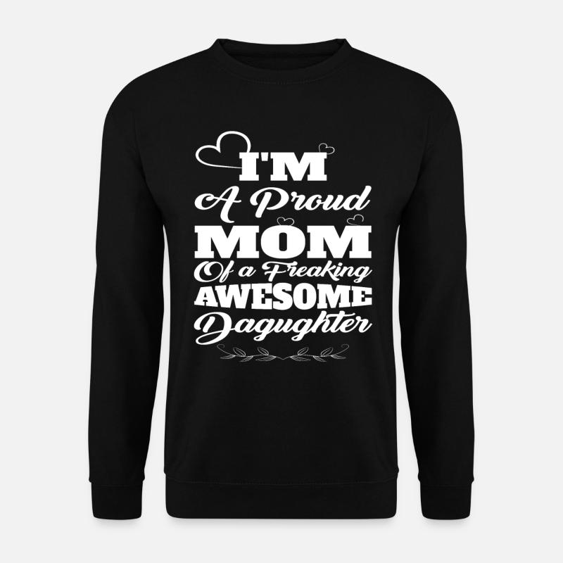 Mutter Und Tochter - Unisex Pullover - Schwarz