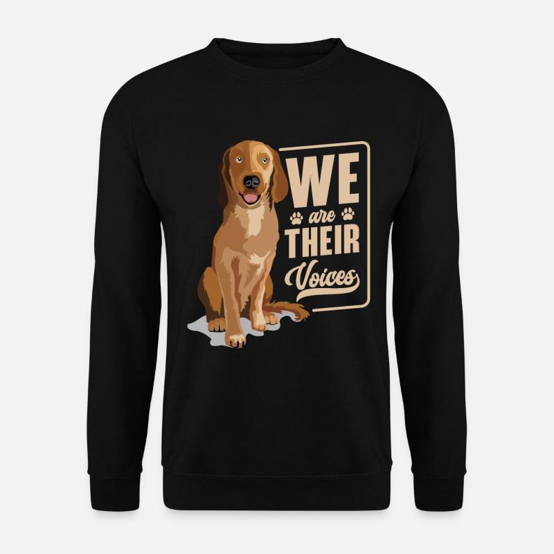 Tierschützer Veganer Vegetarier Tierliebhaber Tier - Unisex Pullover - Schwarz