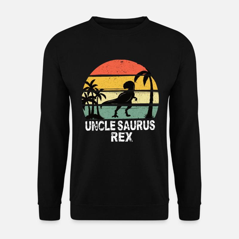 Uncle Saurus Rex - Unisex Sweatshirt - black