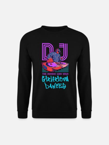 DJ - Unisex Pullover - Schwarz