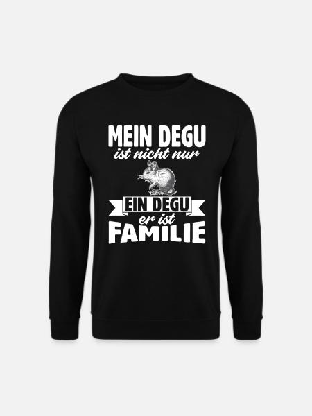 Deguhalter Degus Degu - Unisex Pullover - Schwarz