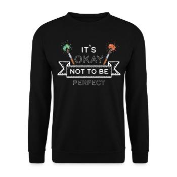Arts Lovers Art Painting Art Teacher - Unisex Sweatshirt - black - Front - Alina (178cm) & Michal (187cm)